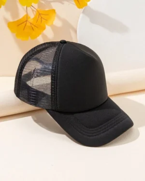 Double Black Net Cap
