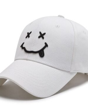 White Emoji Cap