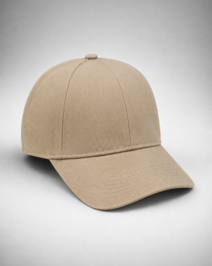 Classic Plain Solid Beige Baseball Caps