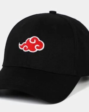 Art Black Denim Cap